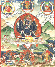 Thangka XVIIIe s. - Cliquez ici